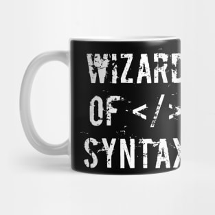 Wizard of syntax Mug